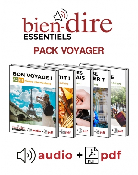 Pack Voyager Essentiels | 5 guides audio téléchargeables