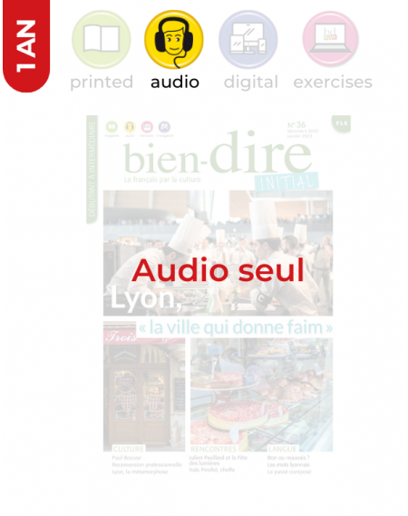 1 year - audio Bien-dire Initial
