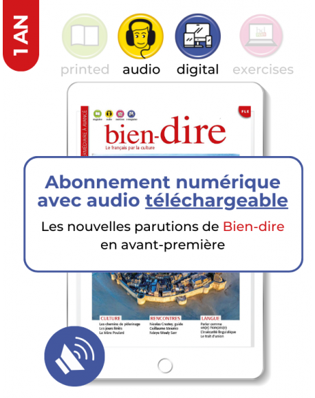 1 an E-Bien-dire + audio téléchargeable